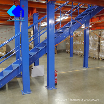 Prefabricated steel warehouse,Adjustable shelving unit warehouse mezzanine and platform